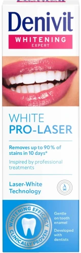 Denivit Whitening Expert White Pro-Laser 50ml – specjalistyczna pasta wybielająca