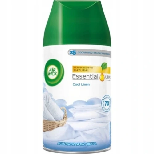 Air Wick Freshmatic Zapas 250ml Cool Linen – wkład do automatycznego odświeżacza powietrza