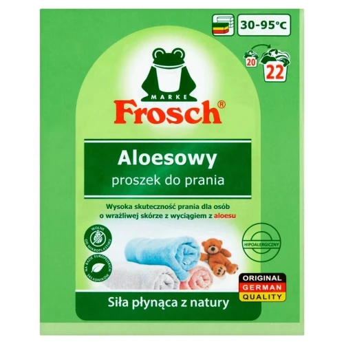 Frosch Ekologiczny Aloesowy proszek do prania 1,45kg 22P