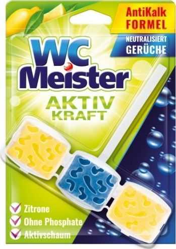 WC Meister   Zawieszka do WC 45g Cytryna DE /12/ - Sklep i hurtownia FH German