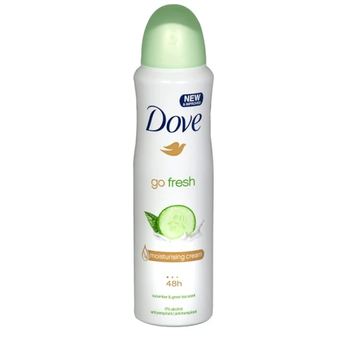 DOVE   Dezodorant damski spray 150ml Ogórek