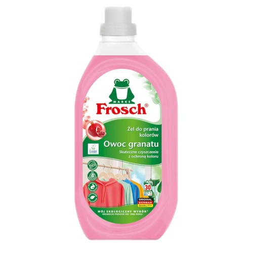 Frosch Ekologiczny Żel do prania kolorów Owoc granatu 1,5L 30P