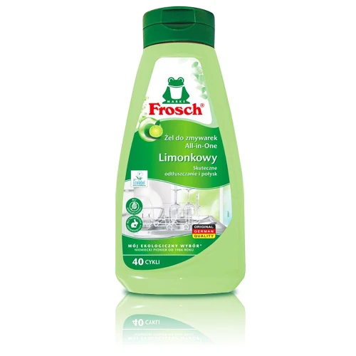 FROSCH   Żel do zmywarek Limonka 650ml 26P