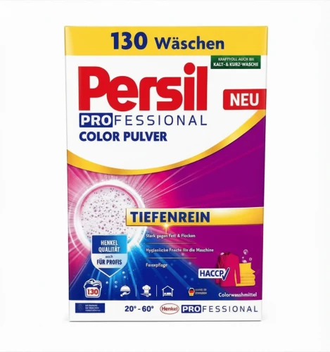 PERSIL Professional Color Pulver profesjonalny proszek do prania tkanin kolorowych niemiecki 7,15kg 130 praniach XXL