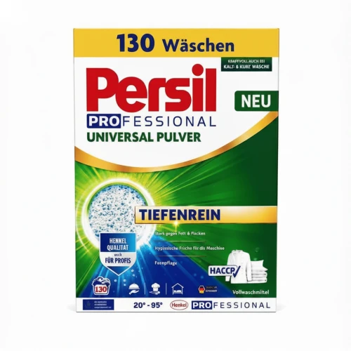 PERSIL Professional Universal Pulver profesjonalny proszek do prania białego i jasnego niemiecki 7,15kg 130 praniach XXL
