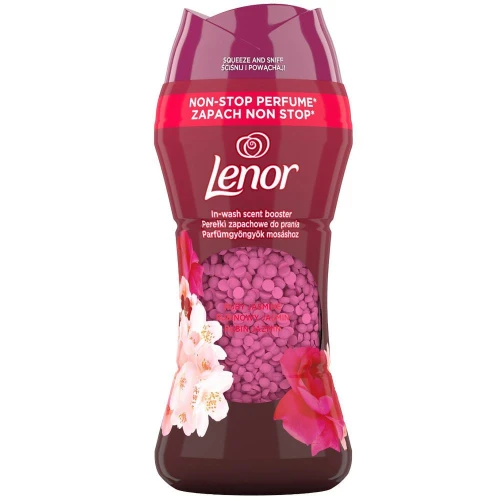 Lenor Granulki zapachowe do prania 195 g Ruby Jasmine – intensywny zapach kwiatów jaśminu i rubinowej róży