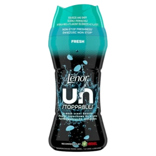 Lenor Unstoppables Granulki zapachowe do prania 195 g Fresh – długotrwała świeżość i energetyzujący zapach czystości