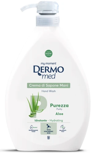 DERMOMED   Mydło  w płynie 1l pompka Aloe&Melograno IT /6/