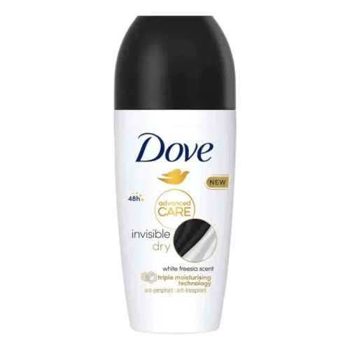 DOVE Invisible Dry antyperspirant damski w kulce przeciw białym śladom Advanced Care 50ml