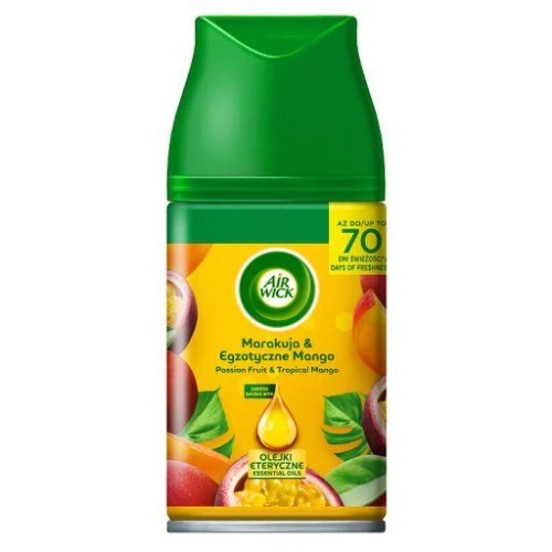 AIR WICK Marakuja & Egzotyczne Mango zapas do automatycznego odświeżacza powietrza Freshmatic 250ml