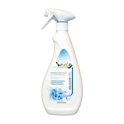 WEXOR Deo Booster Fiori d'Acqua luksusowy włoski odświeżacz zapachowy i esencja wielozadaniowa w sprayu 750ml
