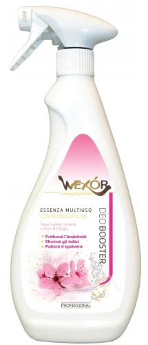 WEXOR   Odświeżacz i płyn do czyszczenia z mikrokapsułkami Rosa 750ml włoski