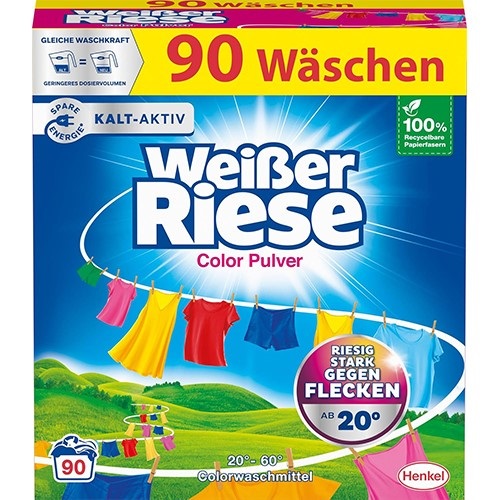 WeiBerReise  Proszek do prania 90P Color 4,5 kg DE