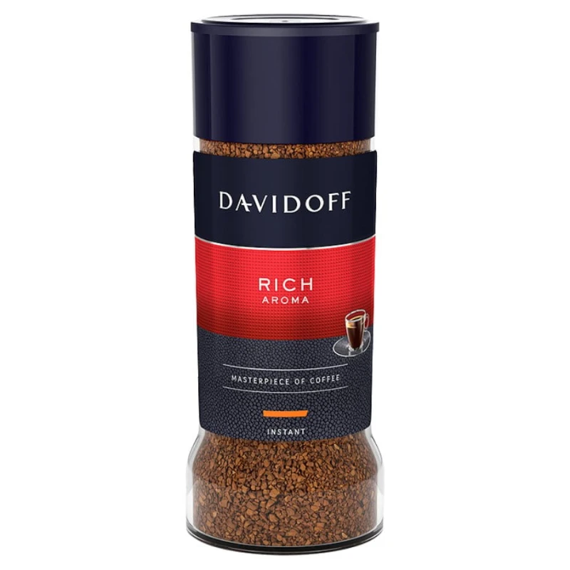 DAVIDOFF   Kawa rozpuszczalna 100g Rich Aroma DE /6/ - Sklep i hurtownia FH German