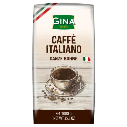 GINA Caffe Italiano Originale włoska kawa ziarnista 1kg