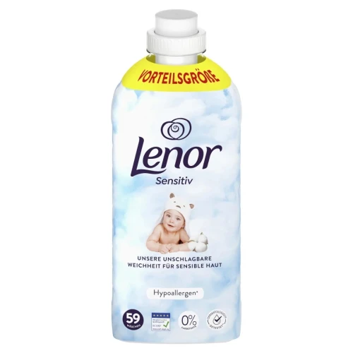 LENOR Sensitiv hipoalergiczny niemiecki płyn do płukania tkanin 1,239L na 59 prań