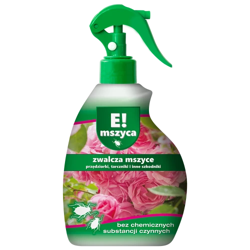 BROS E! Mszyca Naturalny Spray na Mszyce Przędziorki i Tarczniki Bez Chemicznych Substancji Czynnych 500ml