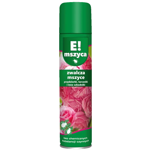 BROS E! Mszyca Naturalny Spray na Mszyce Przędziorki i Tarczniki Bez Chemicznych Substancji Czynnych 250ml (Aerozol)