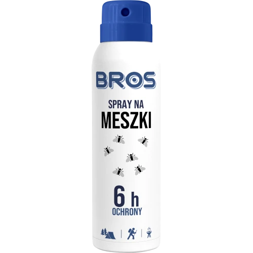 BROS Spray na meszki skuteczna ochrona przed ukąszeniami aerozol 90ml