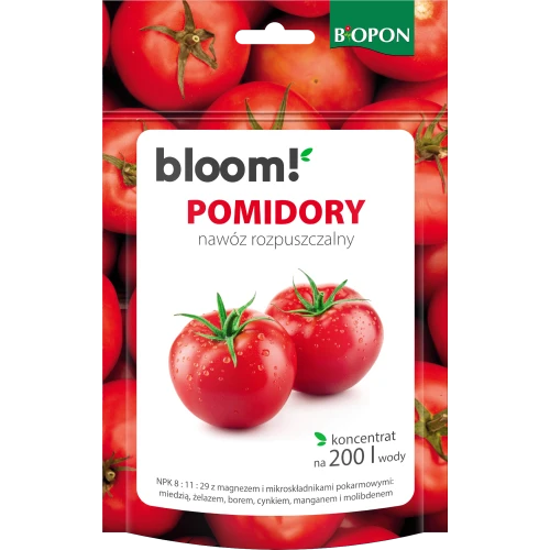 BIOPON bloom! POMIDORY Nawóz rozpuszczalny koncentrat na 200L wody 200g