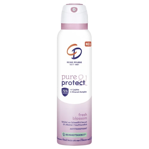 CD Pure & Protect Fresh Blossom Niemiecki antyperspirant w sprayu 150ml