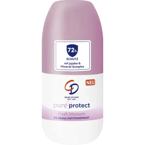 CD Pure & Protect Fresh Blossom Niemiecki antyperspirant w kulce roll-on 50ml