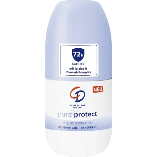 CD Pure & Protect Aqua Essence Niemiecki antyperspirant w kulce roll-on 50ml