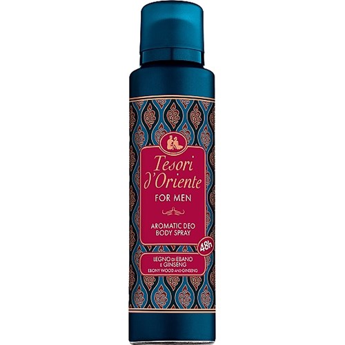Tesori d'Oriente For Men Ebano e Ginseng Perfumowany męski dezodorant w sprayu do ciała 150ml