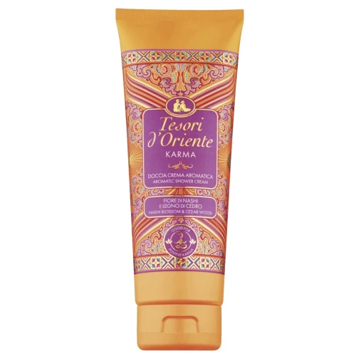 Tesori d'Oriente Karma Aromatyczny kremowy żel pod prysznic w tubie 250ml
