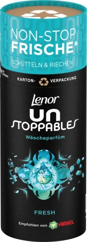 LENOR Unstoppables Fresh – granulki zapachowe do prania 160 g – niemieckie perfumy do tkanin