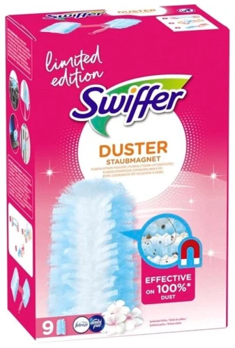 SWIFFER Duster wkłady zapasowe 9 szt. Limited Edition Febreze – niemieckie miotełki do kurzu