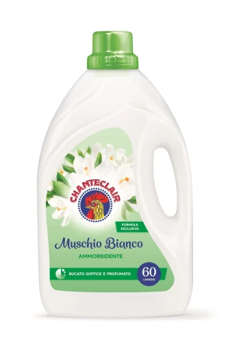 Chante Clair Ammorbidente Muschio Bianco 3L (60 prań) – włoski płyn do płukania o zapachu białego piżma