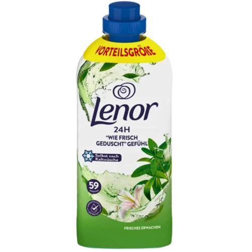 LENOR Niemiecki Płyn do płukania tkanin Frisches Erwachen 1,239L (59 prań)