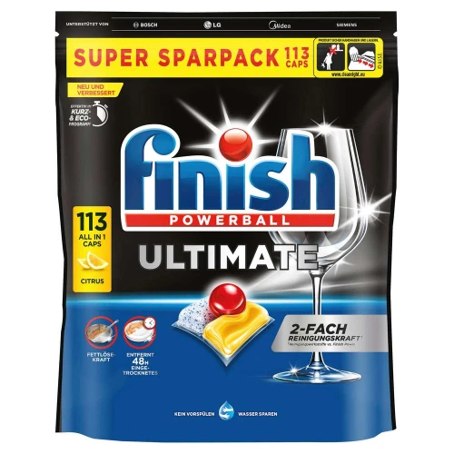 FINISH   Tabletki do zmywarki Ultimate 113szt DE