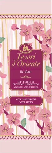 TESORI D'ORIENTE Patyczki zapachowe Ikigai Aromatic Reed Diffuser 200ml