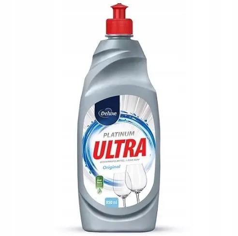 DELUXE Niemiecki Płyn do naczyń Platinum Ultra Original 850ml