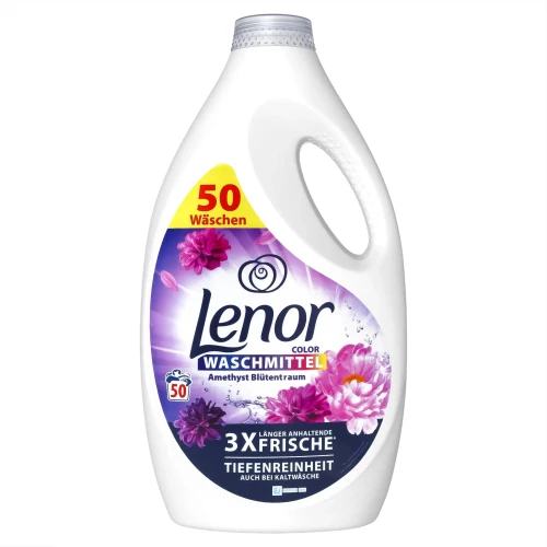 LENOR Niemiecki Żel do prania Color Amethyst Blütentraum 50 prań 2,25l