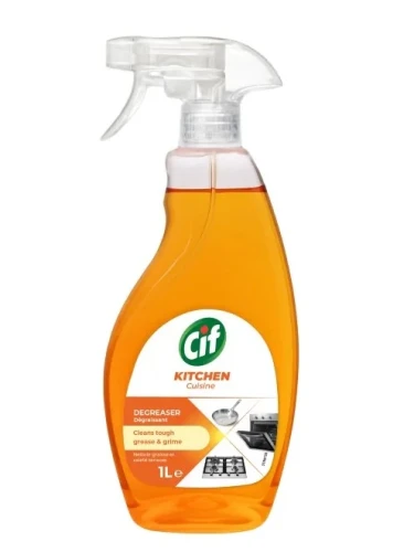 CIF Francuski Spray Odtłuszczacz do kuchenki i kuchni Kitchen Degreaser 1L