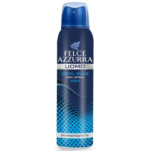 FELCE AZZURRA Włoski Dezodorant męski w sprayu Uomo Cool Blue 48h 150ml