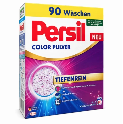 PERSIL Niemiecki Proszek do Prania Koloru Color Pulver Tiefenrein 90 Prań Karton 5,4kg