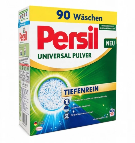 PERSIL Niemiecki Proszek do Prania Uniwersalnego Universal Pulver Tiefenrein 90 Prań Karton 5,4kg