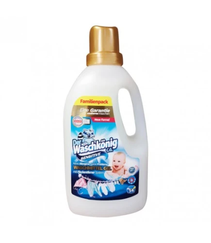 WASCHKONIG   Żel do prania 1,625L Sensitive 54P