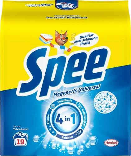 SPEE Proszek do prania Universal 1,14 kg 4w1– 19 prań, niemiecka jakość