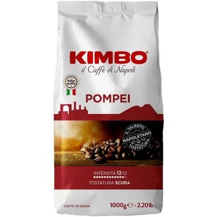 KIMBO Pompei Espresso Napoletano Kawa Ziarnista 1kg – Oryginalna Włoska Kawa do Ekspresu IT