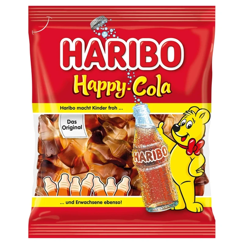 HARIBO   Żelki Happy Cola 175g DE /20/ - Sklep i hurtownia FHGerman