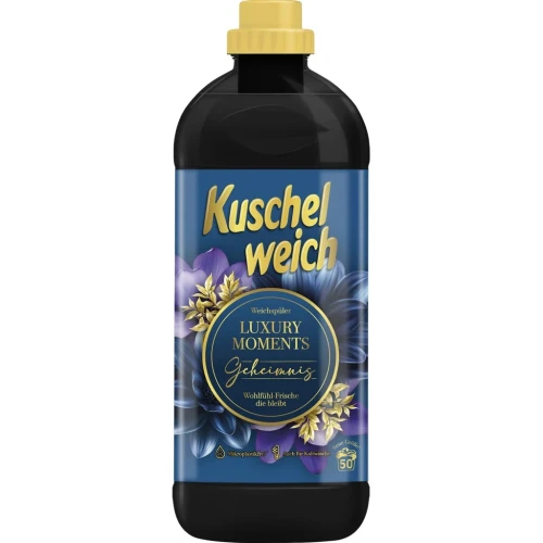 KUSCHELWEICH Luxury Moments Geheimnis Płyn do Płukania Tkanin 1 L (50 Prań) – Luksusowy Koncentrat do Płukania Tkanin