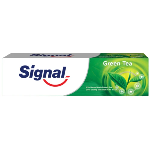 SIGNAL Green Tea Pasta do Zębów 100 ml – Odświeżająca Pasta do Zębów z Ekstraktem z Zielonej Herbaty