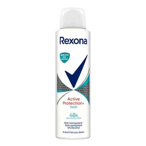 REXONA Active Protection+ Fresh Antyperspirant w Sprayu dla Kobiet 150 ml – Damski Dezodorant Ochronny
