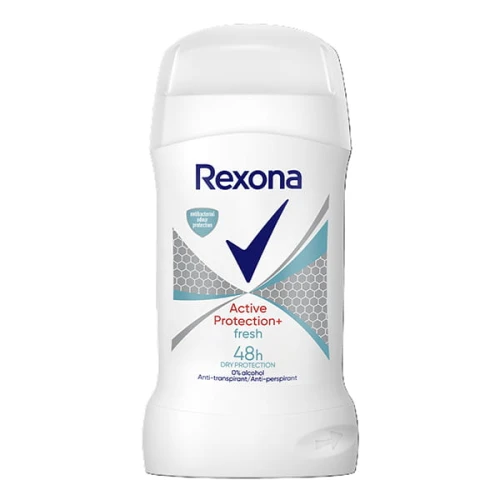 REXONA Active Protection+ Fresh Antyperspirant w Sztyfcie dla Kobiet 50 ml – Damski Dezodorant w Sztyfcie