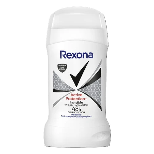 REXONA Active Protection+ Invisible Antyperspirant w Sztyfcie dla Kobiet 50 ml – Damski Dezodorant w Sztyfcie